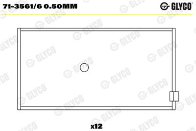 GLYCO 71-3561/6 0.50mm Číslo výrobce: 71-3561/6. EAN: 5010874477940.