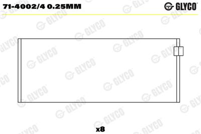 GLYCO 71-4002/4 0.25mm Číslo výrobce: 71-4002/4. EAN: 4044197756049.