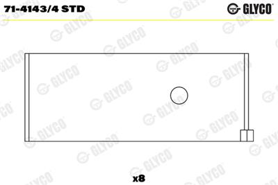 GLYCO 71-4143/4 STD Číslo výrobce: 71-4143/4. EAN: 4044197426317.