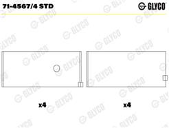 GLYCO 71-4567/4 STD