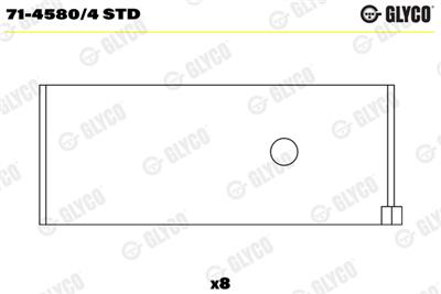 GLYCO 71-4580/4 STD Číslo výrobce: 71-4580/4. EAN: 4044197475650.