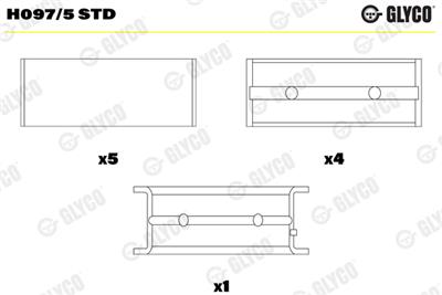 GLYCO H097/5 STD Číslo výrobce: H097/5. EAN: 4044197004911.