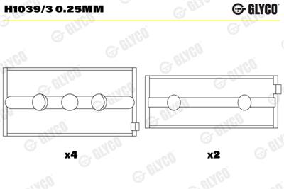 GLYCO H1039/3 0.25mm Číslo výrobce: H1039/3. EAN: 4044197431274.