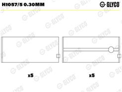 GLYCO H1057/5 0.30MM
