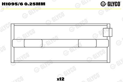 GLYCO H1095/6 0.25MM Číslo výrobce: H1095/6. EAN: 4044197432684.