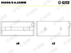 GLYCO H1096/5 0.25MM