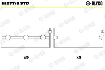 GLYCO H1277/5 STD Číslo výrobce: H1277/5. EAN: 4044197492015.