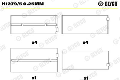 GLYCO H1279/5 0.25mm Číslo výrobce: H1279/5. EAN: 4044197493548.