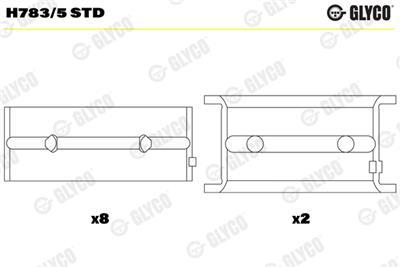 GLYCO H783/5 STD Číslo výrobce: H783/5. EAN: 5010874486508.