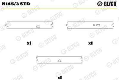 GLYCO N145/3 STD Číslo výrobce: N145/3. EAN: 5010874490352.