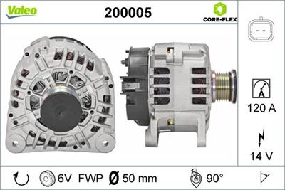 VALEO 200005 EAN: 3276422000059.