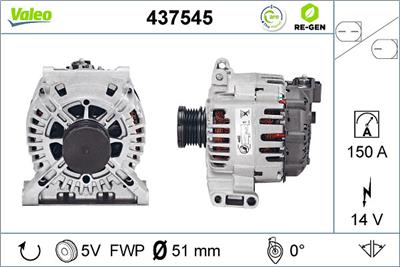 VALEO 437545 EAN: 3276424375452.