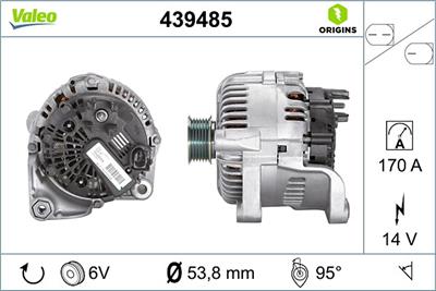 VALEO 439485 EAN: 3276424394859.