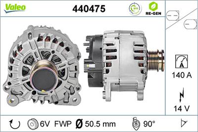 VALEO 440475 EAN: 3276424404756.