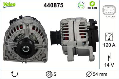 VALEO 440875 EAN: 3276424408754.