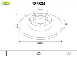 VALEO 186834
