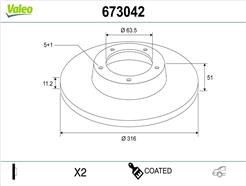 VALEO 673042