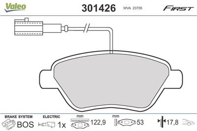 VALEO 301426 EAN: 3276423014260.
