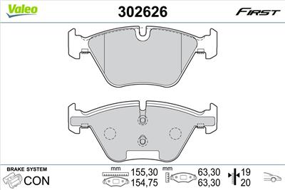 VALEO 302626 EAN: 3276423026263.