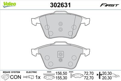 VALEO 302631 EAN: 3276423026317.
