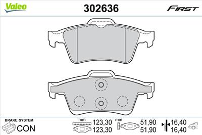 VALEO 302636 EAN: 3276423026362.