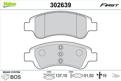 VALEO 302639 EAN: 3276423026393.