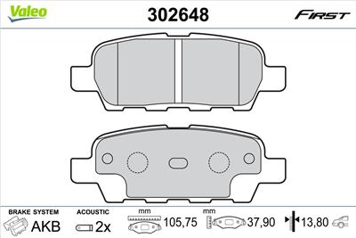 VALEO 302648 EAN: 3276423026485.