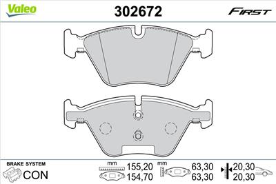 VALEO 302672 EAN: 3276423026720.