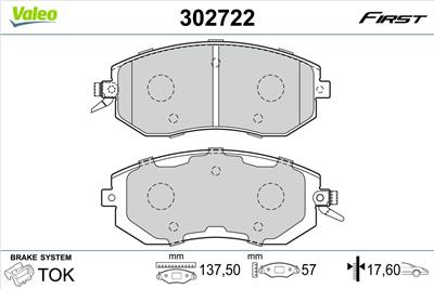 VALEO 302722 EAN: 3276423027222.