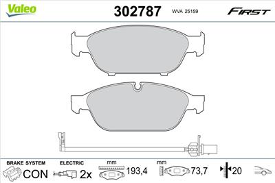 VALEO 302787 EAN: 3276423027871.