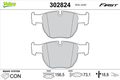 VALEO 302824 EAN: 3276423028243.