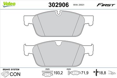 VALEO 302906 EAN: 3276423029066.