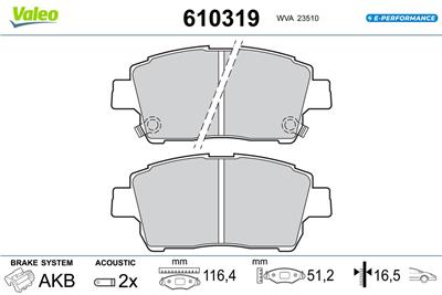 VALEO 610319