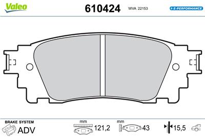 VALEO 610424