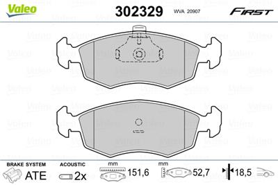 VALEO 302329 EAN: 3276423023293.
