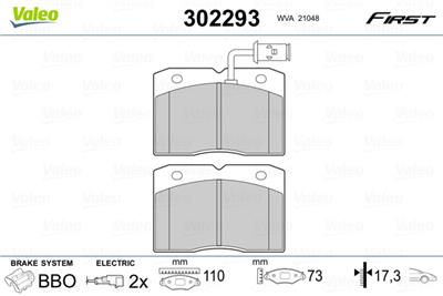 VALEO 302293 EAN: 3276423022937.