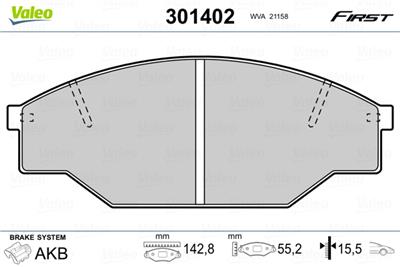 VALEO 301402 EAN: 3276423014024.