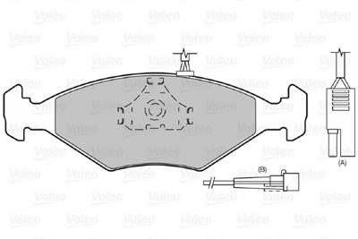 VALEO 598423 Číslo výrobce: 21193. EAN: 3276425984233.