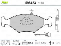 VALEO 598423
