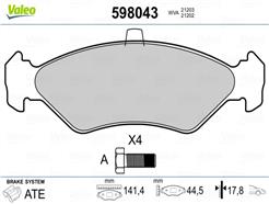 VALEO 598043