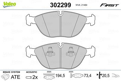 VALEO 302299 EAN: 3276423022999.
