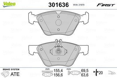 VALEO 301636 EAN: 3276423016363.