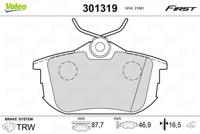 VALEO 301319 EAN: 3276423013195.