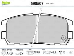 VALEO 598507