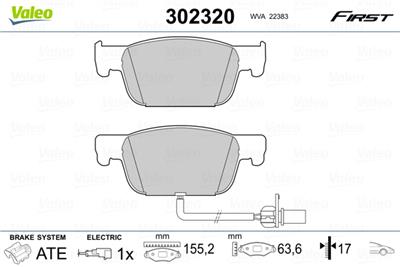 VALEO 302320 EAN: 3276423023200.