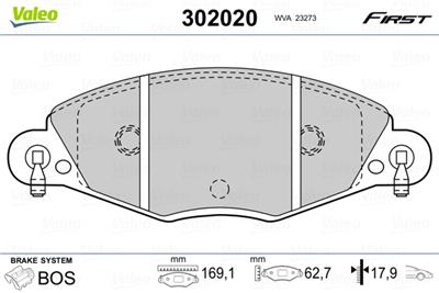 VALEO 302020 EAN: 3276423020209.