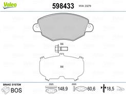 VALEO 598433