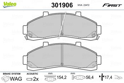 VALEO 301906 EAN: 3276423019067.