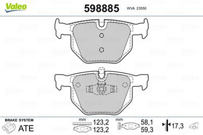 VALEO 598885 EAN: 3276425988859.