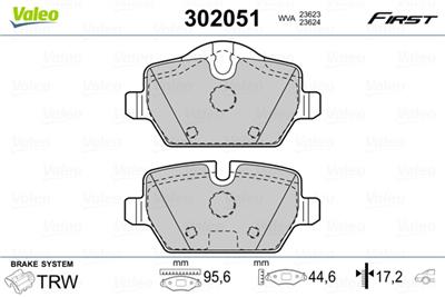 VALEO 302051 EAN: 3276423020513.